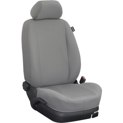 VW T5 California / Maßangefertigter Matratzenbezug für Komfortauflage (klappbar) :: 157. Stoff grau / Stoff grau