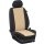 Wohnmobil Fiat Ducato/ Westfalia Amundsen / Maßangefertigter Rücksitzbezug :: 010. Stoff beige / Stoff schwarz