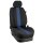 Wohnmobil Citroen Pössl 2win /  Maßangefertigter Rücksitzbezug :: 005. Stoff Barcelona-blau / Stoff schwarz