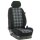 Skoda Karoq, ab Bj. 03/2017 - / Maßangefertigte Vordersitzbezüge :: 124. Stoff GTI-blau / Stoff schwarz /