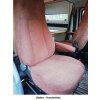 Maßangefertigte Vordersitzbezüge für Wohnmobil Fiat Ducato Typ 244 Pilotsitz (ohne Gurthalter)