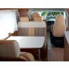 Wohnmobil Carado A-464 / Maßangefertigte Rücksitzbezüge (Zweierbank in und gegen Fahrtrichtung)