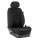 VW T5 California Facelift, Bj. 10/2009 - 2015 / Maßangefertigtes Komplettset 5-Sitzer :: 017. Stoff Alcantra-schwarz / Stoff schwarz