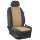 VW T5 California , Bj. 2003 - 10/2009 / Maßangefertigte Vordersitzbezüge :: 212. Stoff Space-beige / Stoff anthrazit