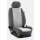 Peugeot Expert III Van, ab Bj. 2016 - / Maßangefertigter Rücksitzbezug 3. Reihe (Dreierbank) :: 015. Stoff Alcantra-grau / Stoff anthrazit