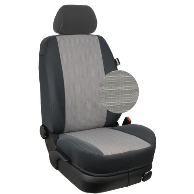 VW T5 California Facelift, Bj. 10/2009 - 2015 / Maßangefertigtes Komplettset 4-Sitzer :: 220. Stoff Kristall / Stoff anthrazit