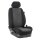 Wohnmobil Citroen Pössl Roadcruiser R (Version 1) / Maßangefertigter Rücksitzbezug :: 016. Stoff Alcantra-anthrazit / Stoff schwarz