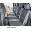 VW Caddy 5 (Kombi), ab Bj. 02/2020 - / Maßangefertigter Rücksitzbezug 2. Reihe