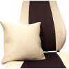 Kissenbezug 40 x 40 cm im Design beige