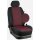Mercedes Sprinter (W906) Doka, Bj. 03/2008 - 01/2018 / Maßangefertigte Vordersitzbezüge 3-Sitzer (Fahrersitz + Doppelbeifahrersitz) :: 242. Stoff Phoenix-rot / Stoff schwarz