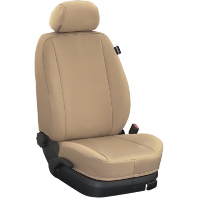 Seat Alhambra, ab Bj. 2010 - / Maßangefertigter Mittelkonsolenbezug vorne :: 172. Stoff beige / Stoff beige