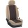 Wohnmobil Bürstner Ixeo Time IT 630 / Maßangefertigter Rücksitzbezug :: 173. Stoff Espresso / Stoff beige