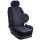 VW Caddy, Bj. 2004 - 2010 / Maßangefertigtes Komplettsetangebot 7-Sitzer :: 261. Stoff Mumbai-blau / Stoff schwarz