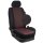 VW Passat 3C/B7, Bj. 2010 - 2014 / Maßangefertigtes Komplettsetangebot :: 262. Stoff Mumbai-rot / Stoff schwarz