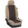 Fiat Pilotsitz (ohne Gurthalter), Bj. 05/2006 - 2014 / Maßangefertigte Vordersitzbezüge für Wohnmobile :: 173. Stoff Espresso / Stoff beige