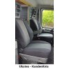 Maßangefertigte Vordersitzbezüge passend für Knaus Wohnmobile mit Sitzen mit verstellbaren Kopfstützen