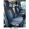 Maßangefertigte Vordersitzbezüge passend für Toyota Wohnmobile mit Sitzen mit verstellbaren Kopfstützen