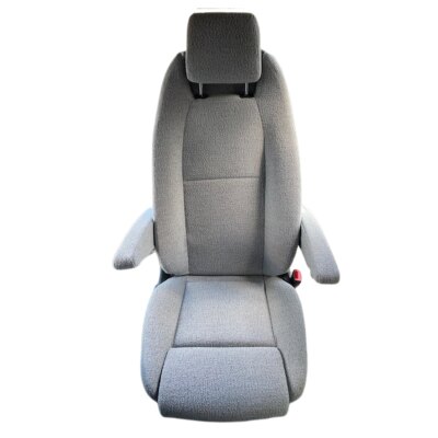 Maßangefertigte Vordersitzbezüge für Wohnmobil Mercedes Sprinter / Hymer (Isringhausen Sitz mit versenkbaren Kopfstützen)