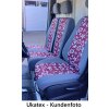 VW Crafter I Transporter, Bj. 2006 - 2016 / Maßangefertigte Vordersitzbezüge 3-Sitzer (Fahrersitz + Doppelbeifahrersitz)