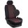 Wohnmobil Carthago C-Compactline / Maßangefertigte Rücksitzbezüge (5 Teile) :: 262. Stoff Mumbai-rot / Stoff schwarz