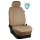 Maßangefertigte Vordersitzbezüge für Wohnmobil Mercedes Sprinter / Hymer (Isringhausen Sitz mit versenkbaren Kopfstützen) :: K107. Kunstleder beige / Kunstleder beige