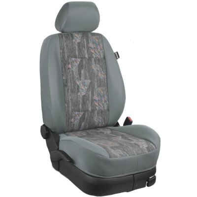 Fiat 500 e (Typ FA1) Fließheck + Cabrio ab Bj.07/2020 / Maßangefertigtes Komplettsetangebot :: 164. Stoff Atlantis / Stoff grau