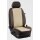 Wohnmobil Chausson Flash, Bj.: 2014/ Maßangefertigter Rücksitzbezug (Einzelsitz) :: K93. Kunstleder beige / Kunstleder Espresso