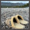 Hausschuhe passend zu Ihren Sitzbezug im Design "GTI-beige / Frottee beige / Kunstleder beige"