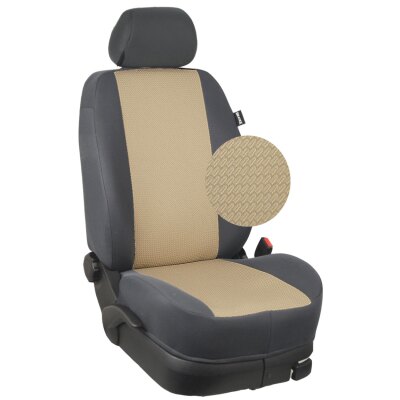 VW T7 California, Bj. 09/2024 - / Maßangefertigter Einzelsitzbezug hinten :: 257. Stoff Mexiko / Stoff anthrazit