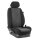 Ford Transit Nugget III, ab Bj. 2024 - / Maßangefertigtes Komplettsetangebot :: 016. Stoff Alcantra-anthrazit / Stoff schwarz