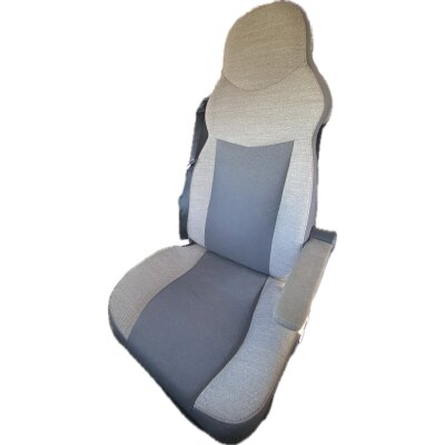 Maßangefertigte Vordersitzbezüge für Wohnmobil mit FASP Vordersitze (mit Gurthalter)