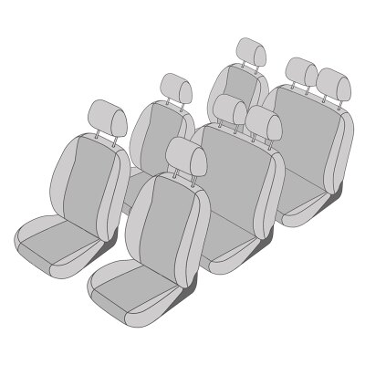 Fiat Ulysse III, ab Bj. 2022 / Maßangefertigtes Komplettsetangebot 8-Sitzer