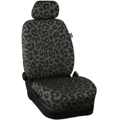 Wohnmobil Challenger Birthday 60 / Maßangefertigter Rücksitzbezug (Zweierbank in Fahrtrichtung) :: 300. Stoff Dark Leopard / Stoff Dark Leopard