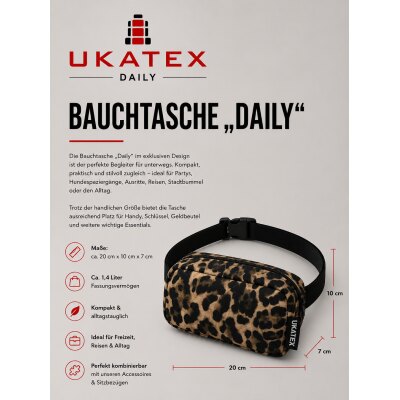 Crossbody „Daily“ – Leopard