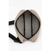 Crossbody „Daily“ – Alcantra-AIR-beige