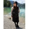 Crossbody „Daily“ – Alcantra-AIR-schwarz