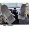 Maßangefertigte Vordersitzbezüge für Wohnmobil mit Isringhausensitz 1000/518 (Bj. 1994 - 2006)