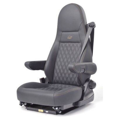 Maßangefertigte Vordersitzbezüge für Wohnmobil mit Agutisitze (mit Gurthalter)