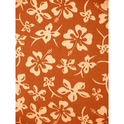 Stoff Hawaii-orange